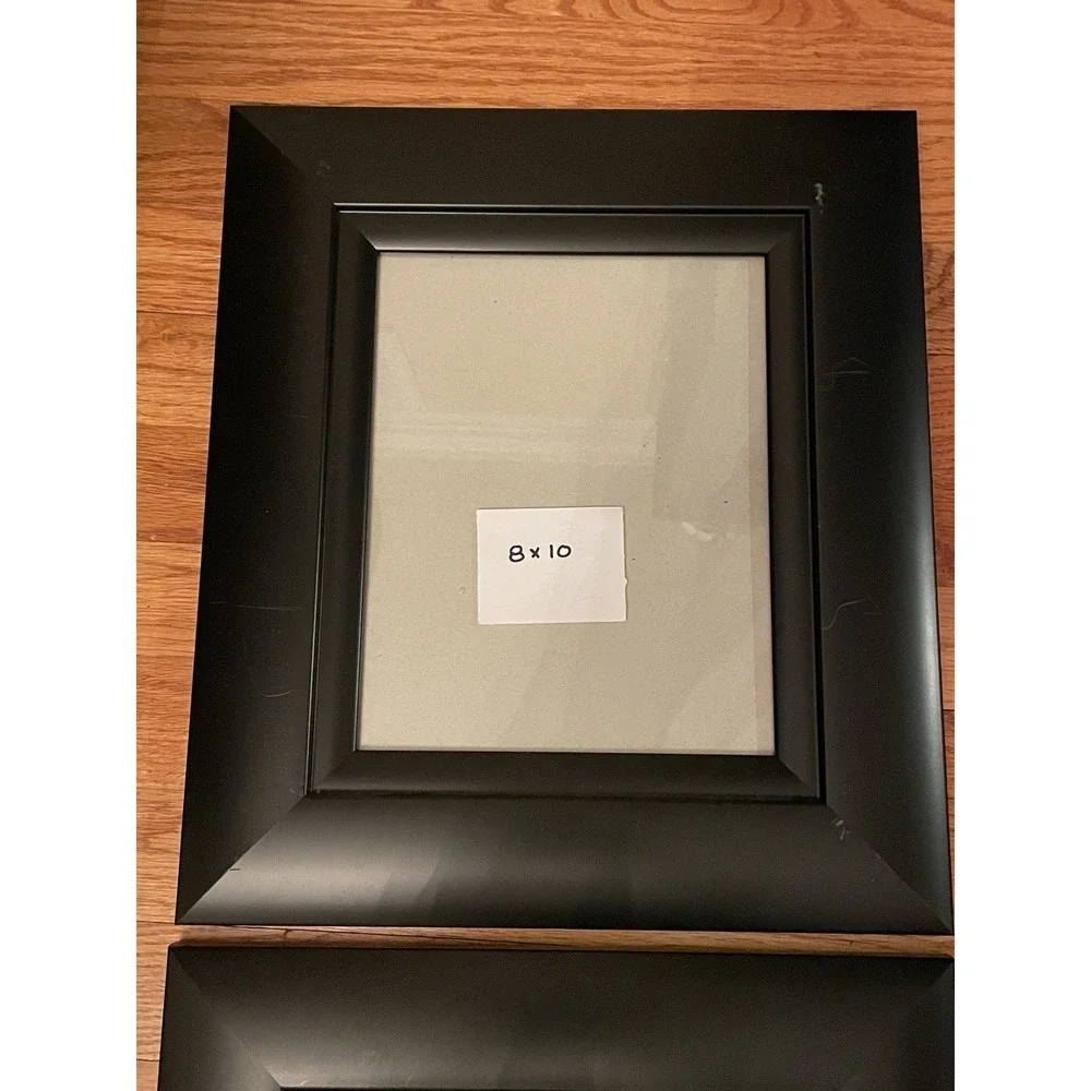 Assorted Black Picture Frames 11x14 8x10 Gallery Wall‎
